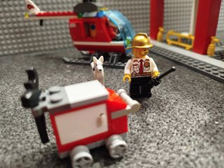 Lego City 60004 Estación de Bomberos