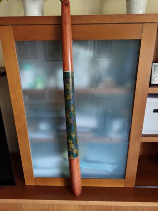 Didgeridoo artesanal pintado a mano
