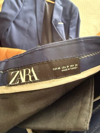 Traje de Caballero de Zara, Azul