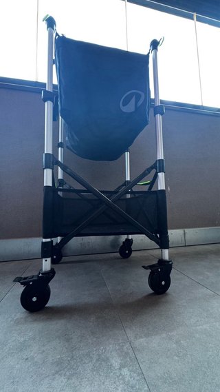 Carro Plegable Tenis/Padel + Pelotas
