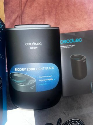 Deshumidificador Cecotec Bigdry 2000 Light Black