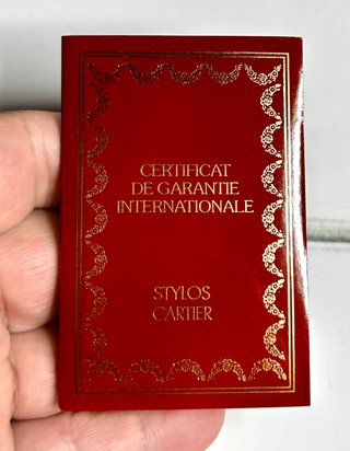 Bolígrafo Cartier Must Santos