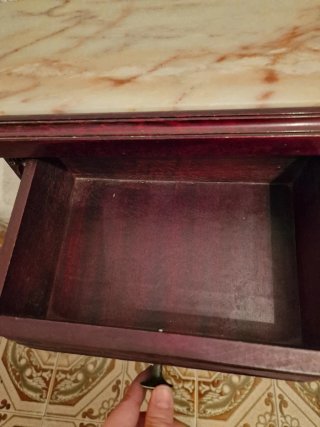 Mueble de entrada clásico madera