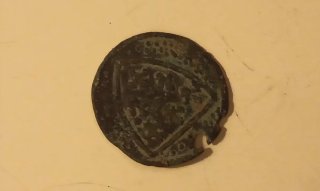 Antigua moneda ficha ECU 1250-1325