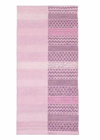 Tappeto Kilim Rosa e Viola