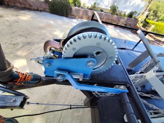 Remolque plataforma 2 ejes para coche / 3 motos