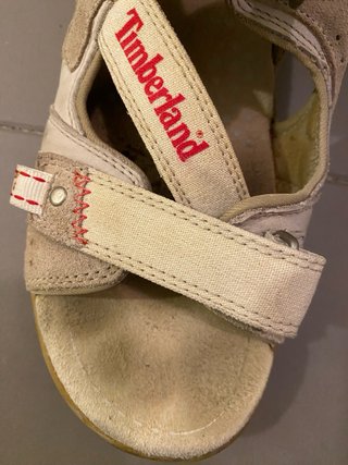 Sandali Timberland Beige/Rosso Tg 40