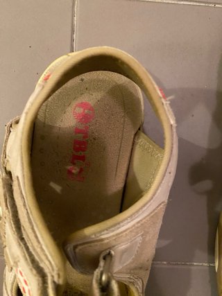Sandali Timberland Beige/Rosso Tg 40