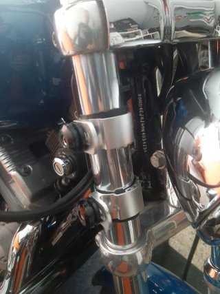 Cúpula moto negra tintada