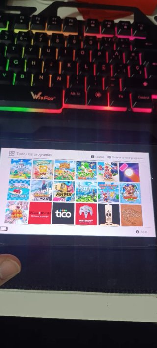 Reparación en Nintendo switch