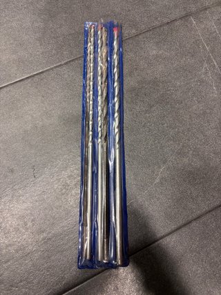 Lote 5 Brocas Largas 40cm