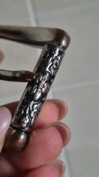 Cintura in pelle marrone