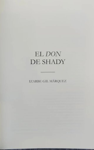Libro El Don de Shady