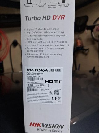 Hikvision Turbo HD DVR Grabador Cámaras