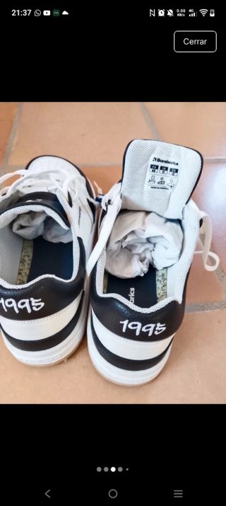 Barebarics Zapatillas Deportivas Blancas y Negras