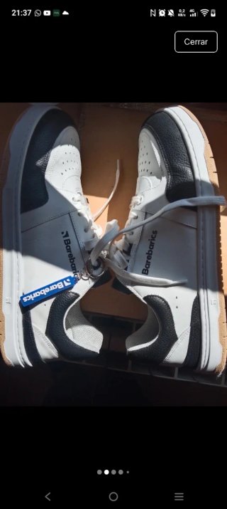 Barebarics Zapatillas Deportivas Blancas y Negras
