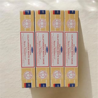 4 Cajas Incienso Californian White Sage