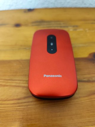 Panasonic KX-TU446 EX1 Teléfono Móvil Rojo