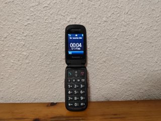 Panasonic KX-TU446 EX1 Teléfono Móvil Rojo