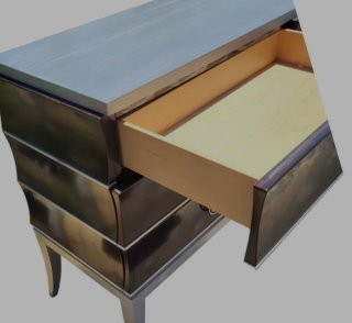 Cajonera italiana madera y metal