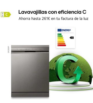 Lavavajillas LG DF355FP 14 servicios
