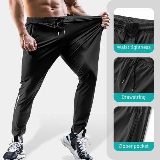 Dos Pantalones deportivos hombre negros