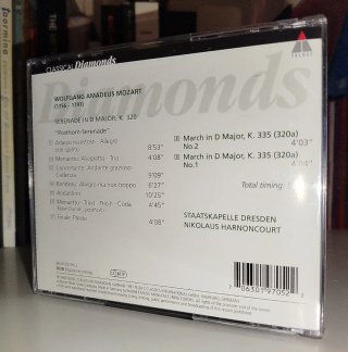 CD Mozart: Posthorn Serenade & Marches Harnoncourt