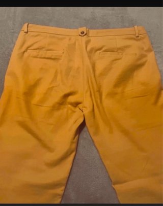 Pantalones Zara mostaza