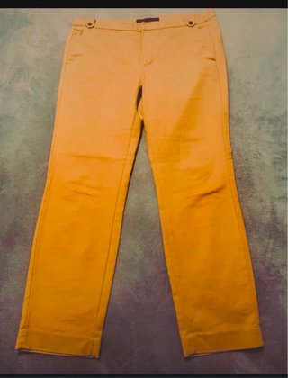 Pantalones Zara mostaza