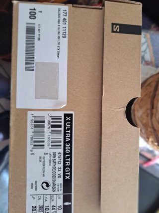 Zapatillas Salomon Gore-Tex Marrón/Gris