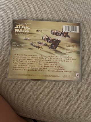 Star Wars Episodio I CD Banda Sonora Original