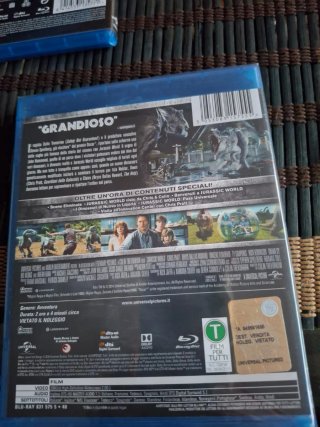 Saga Jurassic Park completa en bluray
