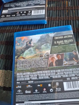 Saga Jurassic Park completa en bluray