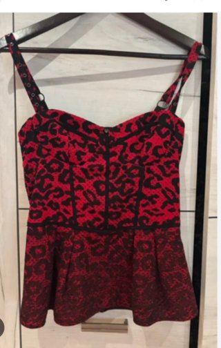 Blusa Guess Estilo Corsé Talla S