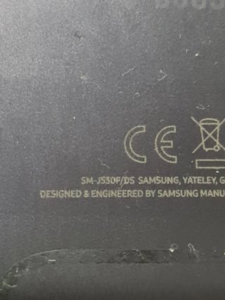 Samsung Galaxy J5 Azul y Negro