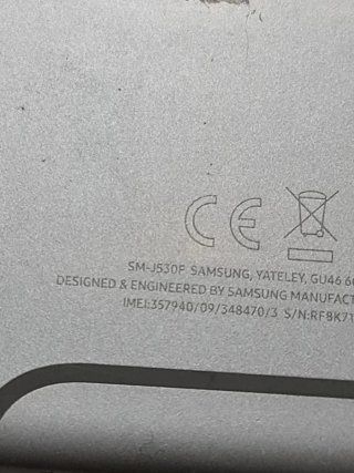 Samsung Galaxy J5 Azul y Negro