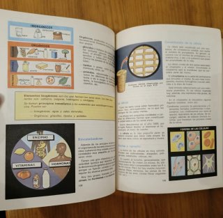 Ciencias de la naturaleza 8. 1974 Libro antiguo