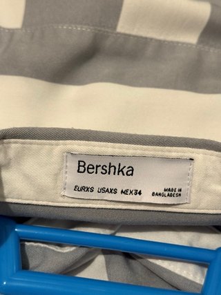 Camisa Bershka rayas manga corta