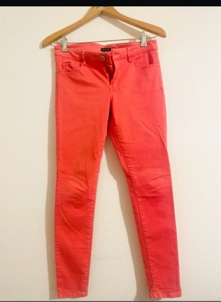 Vaqueros Massimo Dutti coral