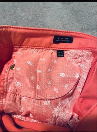 Vaqueros Massimo Dutti coral