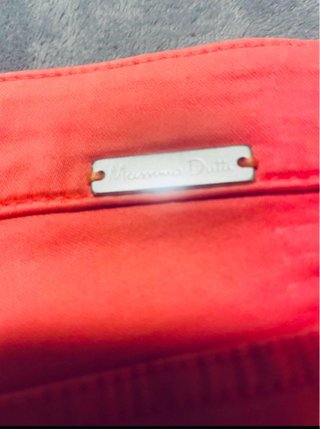 Vaqueros Massimo Dutti coral