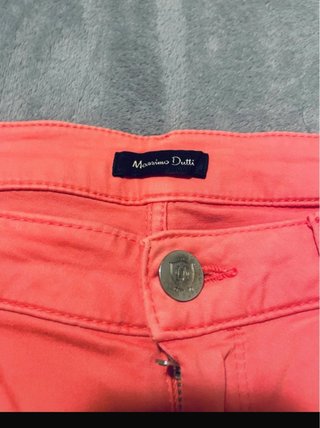 Vaqueros Massimo Dutti coral