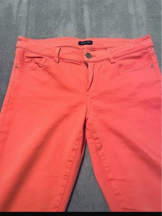 Vaqueros Massimo Dutti coral