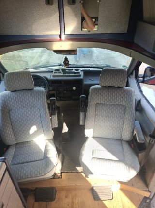 interior westfalia volkswagen t4