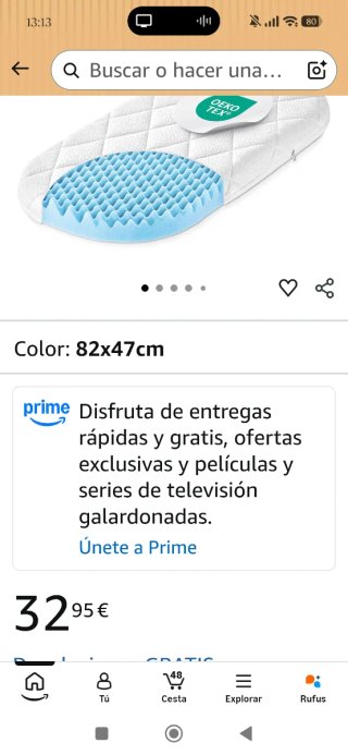 Colchón nuevo+ edredón cuna+ropa bebé