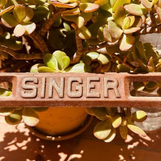 Base Máquina Coser Singer Hierro