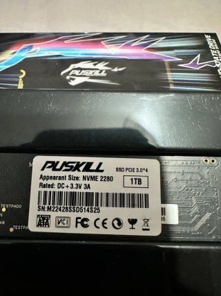 SSD 1TB Puskill NVMe
