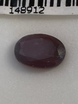 Rubi Natural  sangre Paloma 1.10 Ct forma oval