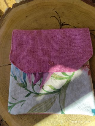 Funda Ebook/Agenda Rosa y Floral