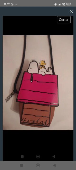 Bolso Snoopy Zara